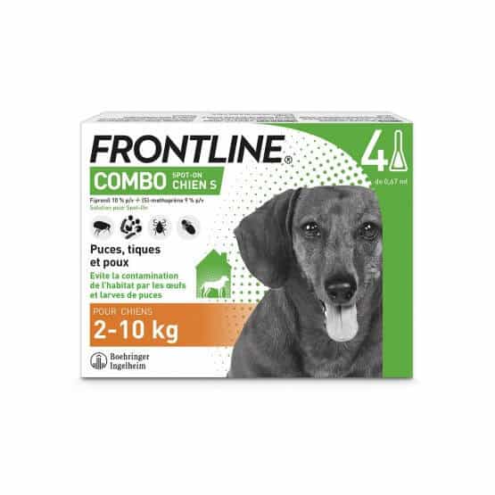 Frontline Combo Chien 2-10 kg - placedesvetos.com