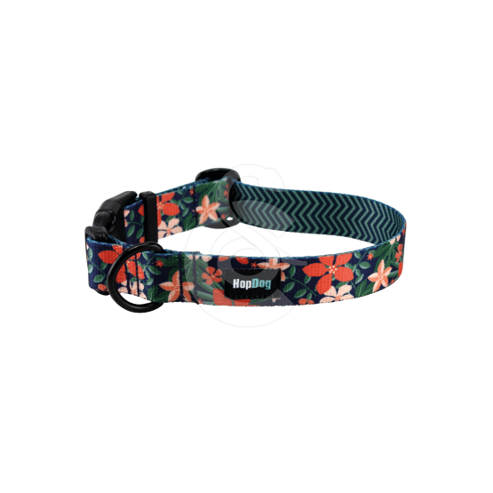 Collier Hop Dog Pink Garden - placedesvetos.com