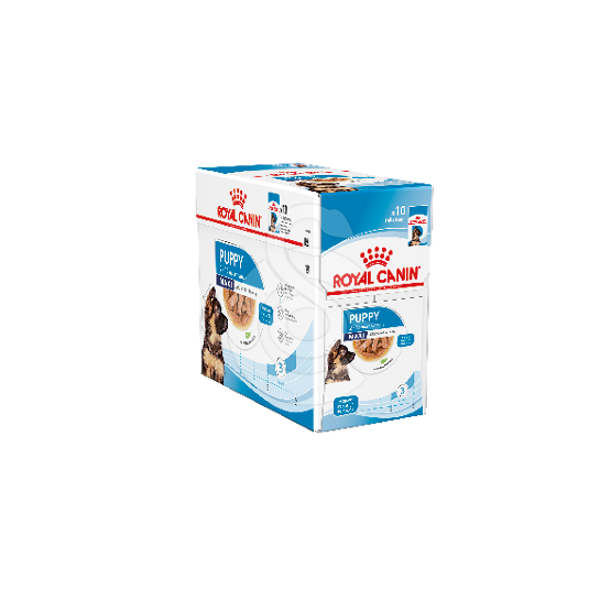 Royal Canin Dog Puppy Maxi Sachet Repas 10x140gr - placedesvetos.com