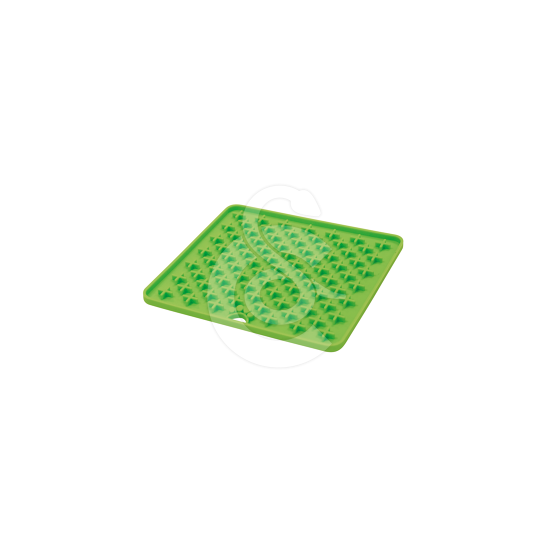 Tapis de léchage pop vert - placedesvetos.com