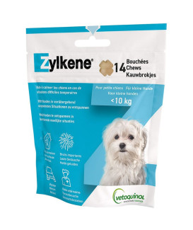 Zylkene Chews 75mg pour chien jusqu'à 10 kg