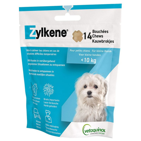 Zylkene Chews 75mg pour chien jusqu'à 10 kg